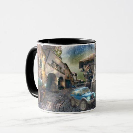 Raro Pueblo (Fragment) - Tasse (Vorderseite Links)