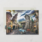 Raro Pueblo Postkarte (Vorne/Hinten)