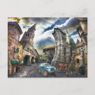 Raro Pueblo Postkarte