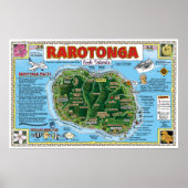 Rarotonga, Cookinseln Poster (Vorne)
