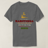 Rarotonga The Cook Islands TShirt (Design vorne)