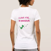 Rarw Durchschnitte. Liebe I Sie T-Shirt (Rückseite)
