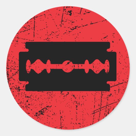 Rarxh - Diese Blutmarken Runder Aufkleber (Vorderseite)