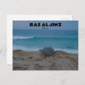 Ras al Jinz Postcard Postkarte (Vorne/Hinten)