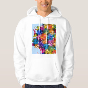 Ras Beirut Libanon Stadtplan Hoodie