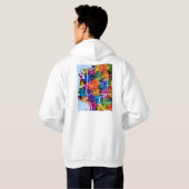 Ras Beirut Libanon Stadtplan Hoodie (Schwarz voll)