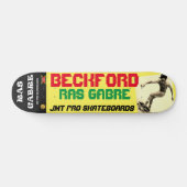 RAS GABRE BECKFORD JMT 7 3/4" Skateboard Deck (Horizontal)