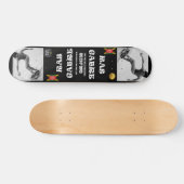 RAS GABRE BECKFORD JMT 7 3/4" Skateboard Deck (Horizontal)