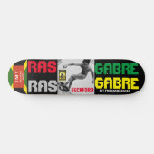 RAS GABRE BECKFORD JMT Skateboard (Horizontal)