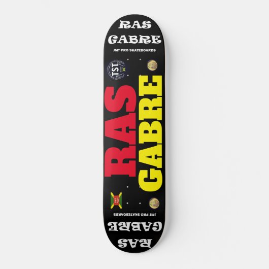 RAS GABRE BECKFORD JMT Skateboard (Vorderseite)