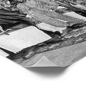 Ras Tafari mit äthiopischen Royalty Poster (Ecke)