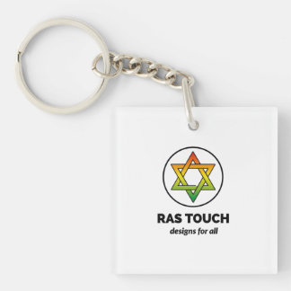 Ras Touch Star - Akrylle Schlüsselkette Schlüsselanhänger