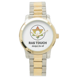 Ras Touch Star - Oversized Two-Tone-Armbanduhr Armbanduhr