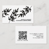 Rasante Landscaping-Designer-Branchen Visitenkarte (Vorne/Hinten)