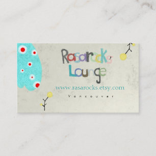 RasarocksLounge Business Card Visitenkarte