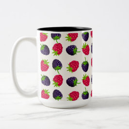 Rasberry & BlackBerry Beauty Zweifarbige Tasse