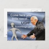 Rascal Alien Postkarte (Vorne/Hinten)