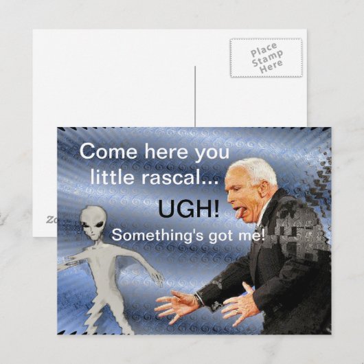 Rascal Alien Postkarte (Vorne/Hinten)