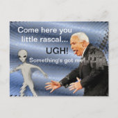 Rascal Alien Postkarte (Vorderseite)