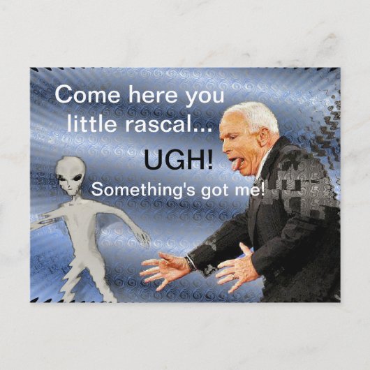 Rascal Alien Postkarte (Vorderseite)
