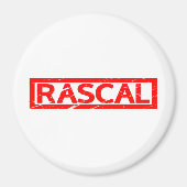 Rascal Briefmarke Magnet (Vorne)