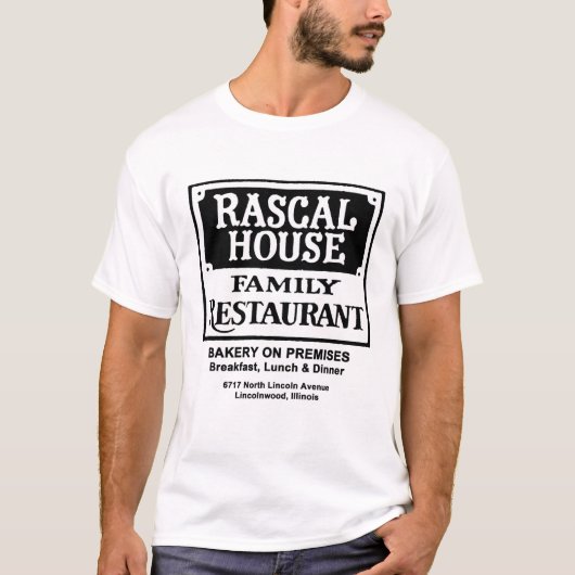 Rascal House Restaurant, Lincolnwood, IL T-Shirt (Vorderseite)