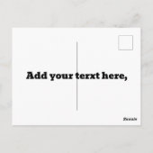 Rascal Postkarte (Rückseite)