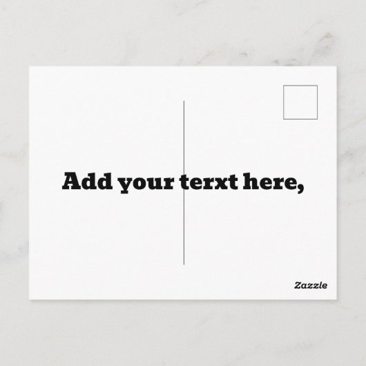 Rascal Postkarte (Rückseite)