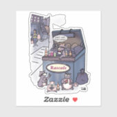 Rascals Custom Aufkleber (Blatt)