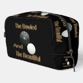 Rasen Bowling gekocht und schön, Waschbeutel (Rechte Ecke)