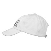 Rasen-Bowling-Training, bestickte Mütze Baseballkappe (Links)