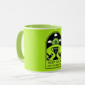 Rasen-Croquet Tasse (Vorderseite Links)
