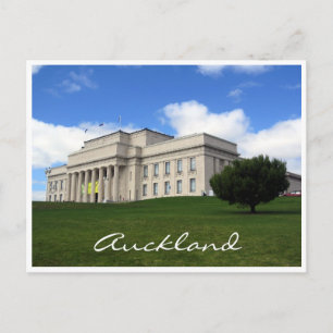 Rasen des Auckland Museums Postkarte