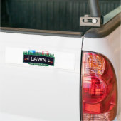 RASEN-DURCHFÜHRUNG AUTOAUFKLEBER (Auf Lkw)