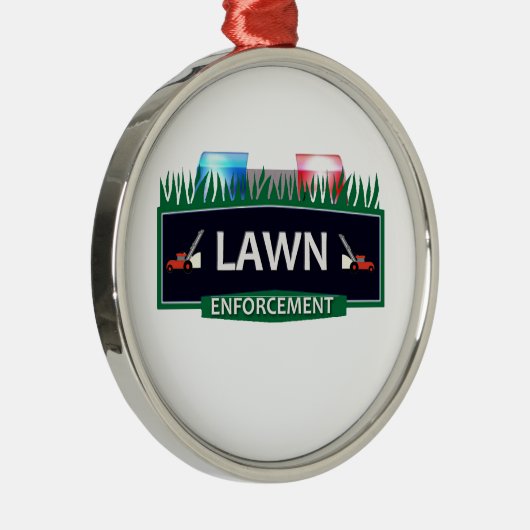 RASEN-DURCHFÜHRUNG SILBERNES ORNAMENT (Rechts)