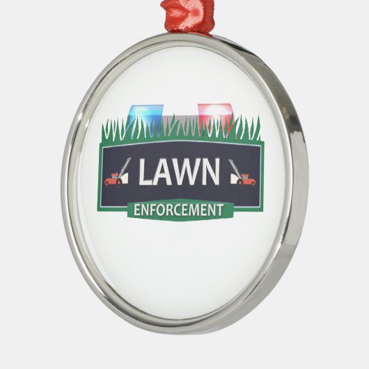 RASEN-DURCHFÜHRUNG SILBERNES ORNAMENT (Links)