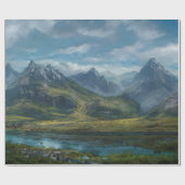 Rasen Geschenkpapier (Flach)