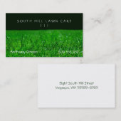 Rasen-Gras Visitenkarte (Vorne/Hinten)