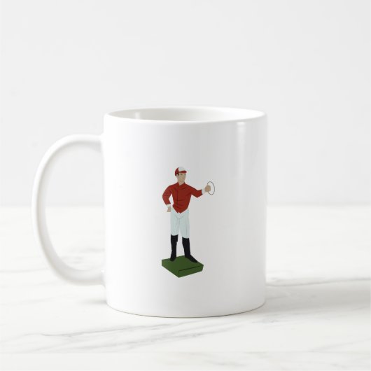 Rasen-Jockey Kaffeetasse (Links)