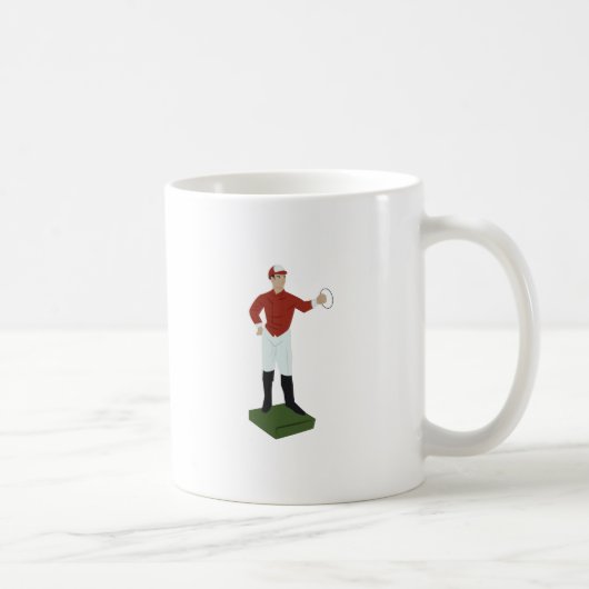 Rasen-Jockey Kaffeetasse (Rechts)
