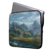 Rasen Laptopschutzhülle (Vorderseite Links)