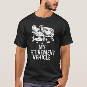 Rasen mähende Männer Frauen Rasenmäher Landwirtsch T-Shirt
