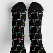 Rasen mähender Stockmann Socken (Oben)