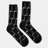Rasen mähender Stockmann Socken (Rechts)