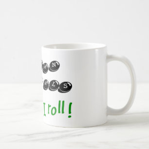 Rasen rollt - es ist, wie ich rolle kaffeetasse