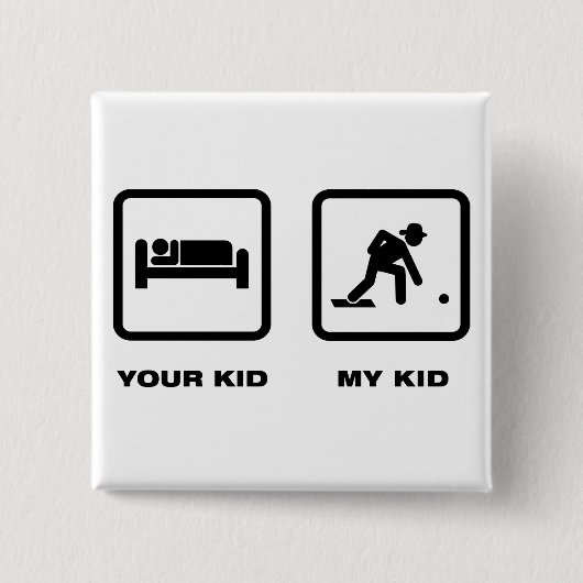 Rasen-Schüssel Button (Vorderseite)