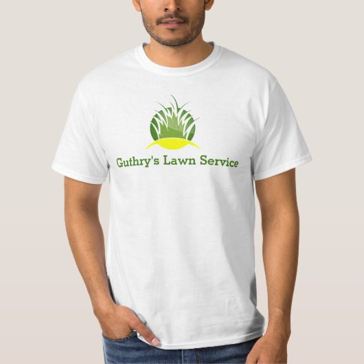 Rasen-Service-Unternehmen / Landschaftsbau-T - Shi T-Shirt (Vorderseite)