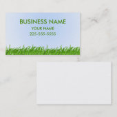 Rasen-Sorgfalt Visitenkarte (Vorne/Hinten)