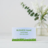 Rasen-Sorgfalt Visitenkarte (Stehend Vorderseite)