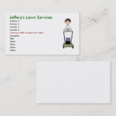 Rasen-Sorgfalt Visitenkarte (Vorne/Hinten)